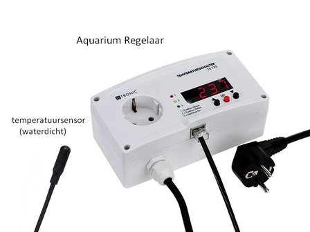 Aquariensteuerung | TS-125| TS2 wasserdichter Temperatursensor