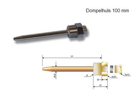 Tauchh&uuml;lse 100 mm | 280 000 50