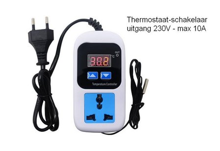 Thermostatschalter 230 Volt | KT-3008 | Ausverkauft!