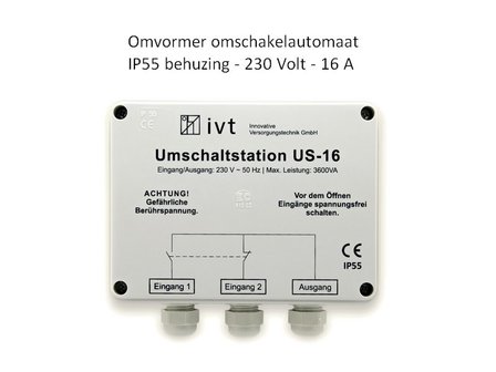 Wechselrichterumschalter US-16