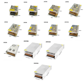 Transformator Gleichspannung | 5Vdc - 12Vdc - 24Vdc - 36Vdc - 48Vdc