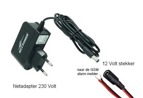 Stromversorgung GSM-Alarmwähler 12V+Koax | McPower