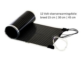Fußbodenheizung 12 Volt | Dicke 3mm | 55-110 W/m2